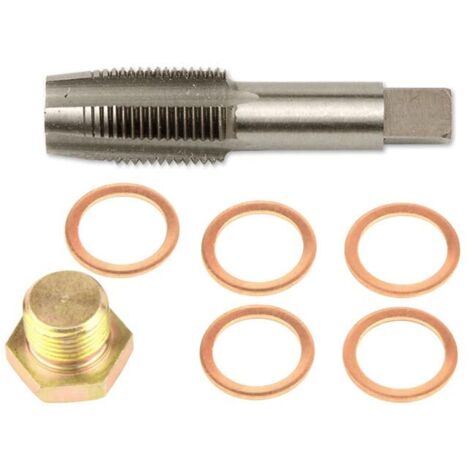 BILITOOLS 84-Piece Oil Pan Drain Plug Thread Repair Kit M13 M15 M17 M20