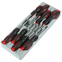 Set 8 Punte Cacciavite Torx Di Sicurezza - T8 T10 T15 T20 T25 T27 T30 T40 Magnetiche (50 Mm) - Foto 5