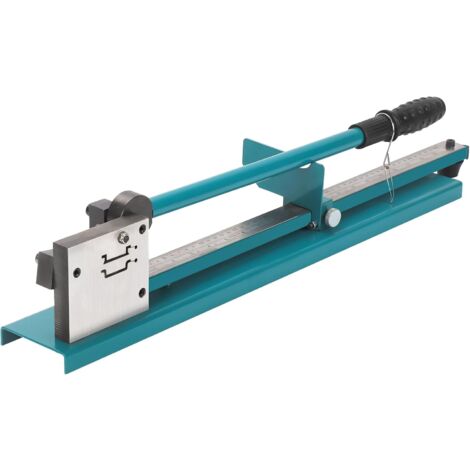 Coupe rail DIN – Coupeur de rail DIN avec double rainure – Longueur de coupe 50 cm – Pour rails en acier et aluminium