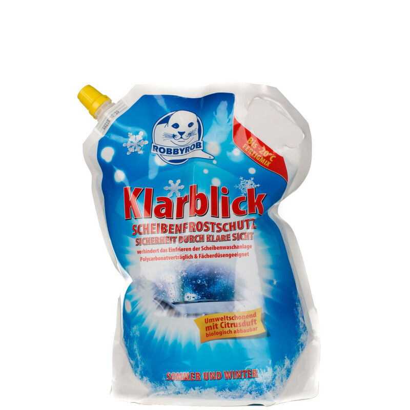 RobbyRob Ganzjahresscheibenreiniger Klarblick, bis 20°C, 3 l Standbeutel