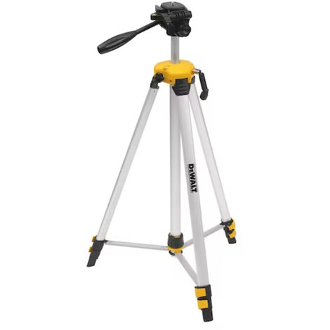 DeWalt Aluminum-Stativ, 1/4", schwarz/gelb