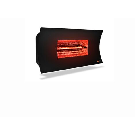 Radialight OASI HT Lampe à infrarouges chauffante à Ondes Courtes pour Extérieur 2000 W Noir (1/5)