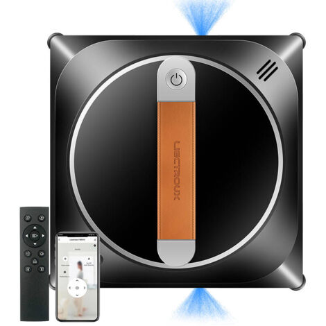 Liectroux – Robot nettoyeur de vitres YW910 – Double pulvérisation d'eau – Télécommande Bluetooth – Algorithme anti-chute – Nettoyage rapide (1/5)