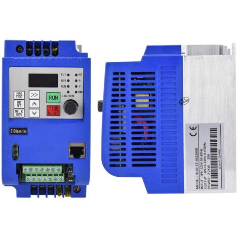Inverter VFD 1.5KW Per Motori Trifase - 220V, Regolatore Velocit&agrave;, Display Digitale