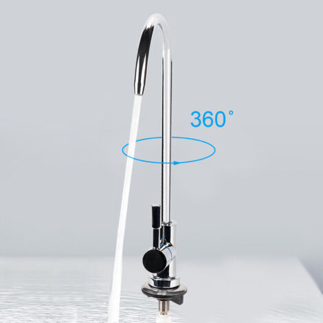 Robinet D'Eau Potable Avec Verrouillage Sécurité Enfant Pour Distributeur Eau Froide Et Chaude - Bleu/Rouge
