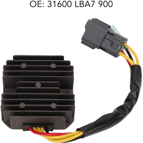 Régulateur De Tension Redresseur Moto 31600-MM9-000 31600-MS6-921 Pour XLV600 XL600V Transalp 600 1987-1999 - Plug & Play Fiable