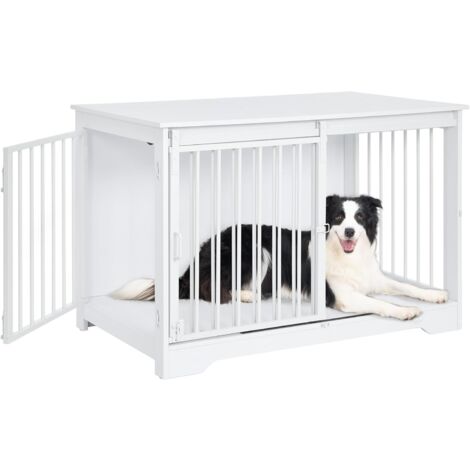 Gabbia per Cani, Tavolo Supplemento, Nicchia Moderna per Cani