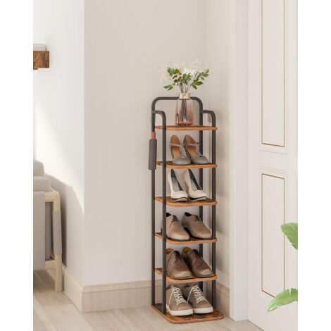 Scarpiera verticale, 6 livelli, torre per piccole stanze