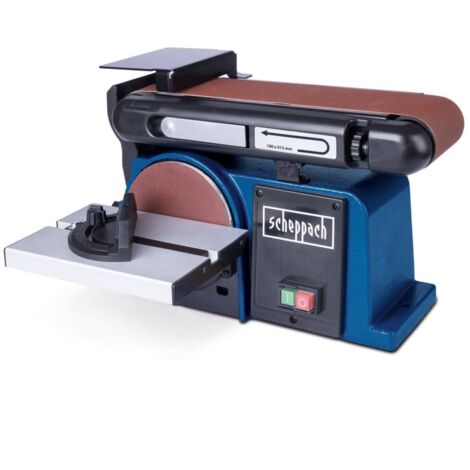 Band- und Tellerschleifer BTS800 Scheppach - 370W  Ø150mm Schleifteller  915 mm Schleifband