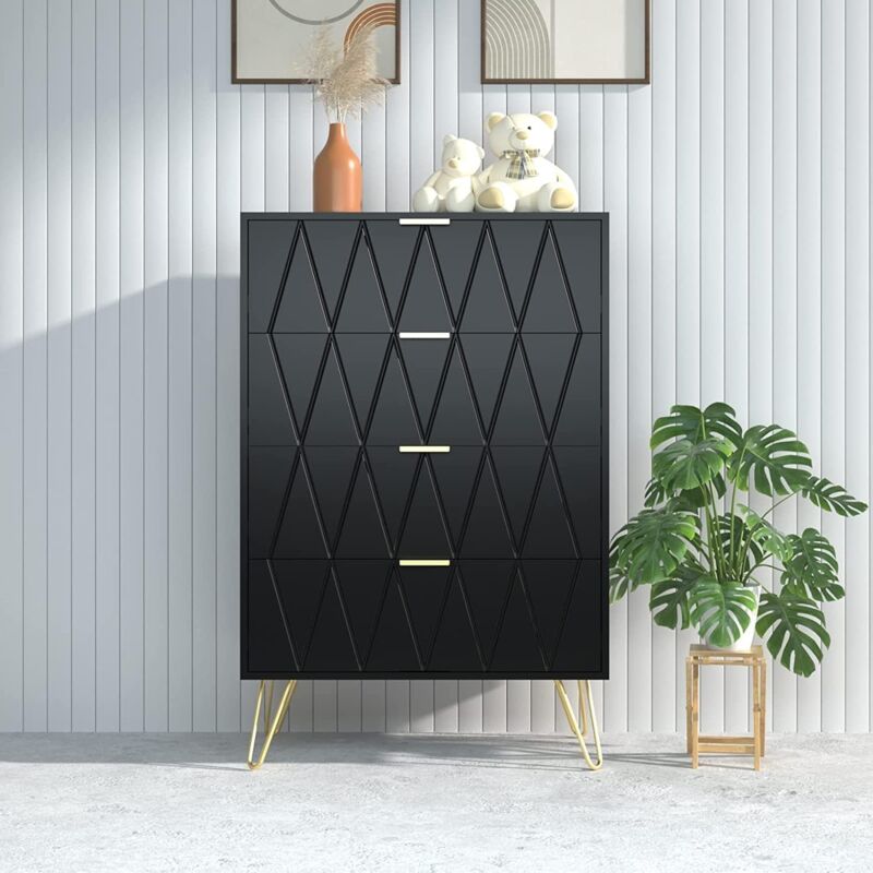 Organizer Tessuto Pieghevole Comò Organizzatore In Tessuto Lulive Con 10 Cassetti, Tasche Laterali E Ganci - Ideale Per Camera, Ingresso, Armadio
