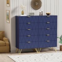 Mondo Viro Cassettiera Moderna Per Camera Da Letto Naia In Legno Bianco