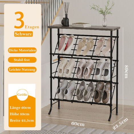 Schuhregal Schuhschrank Schuhaufbewahrung Schuhständer Platzsparend