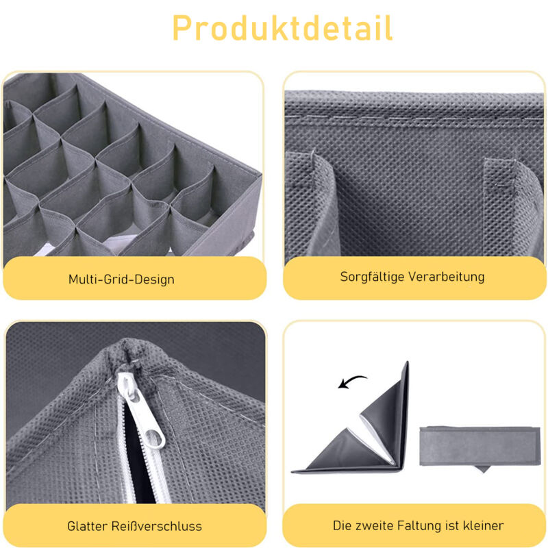 2 pezzi Organizer Pantaloni Armadio, Organizer Cassetti Armadio con Maneggiare