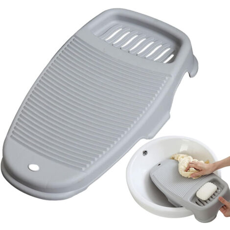 Lavatoio Domestico Lavatoio per Panni Lavamani Mini Tavola a Mano ASSE per Lavare i Vestiti Lavaggio Lavapavimenti Lavabo a Risparmio Idrico Tavola per Piegare La Camicia Pulito (1/5)