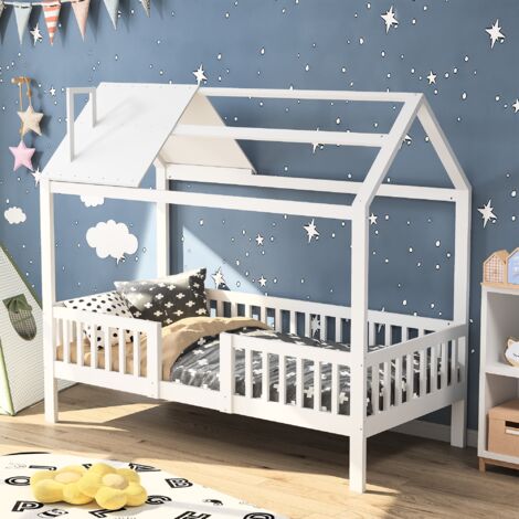 Sponda Letto Di Sicurezza Per Bambini In Tessuto Rosa – Regolabile E Pieghevole – 180x25 Cm (da 18 Mesi A 5 Anni)