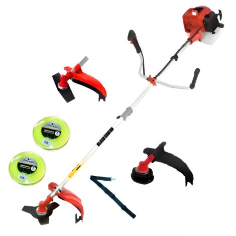 Débroussailleuse à Essence 3 en 1 65cc 4,9cv - PowerGround BLADEMASTER inclut 2 fils en nylon OFFERTS.
