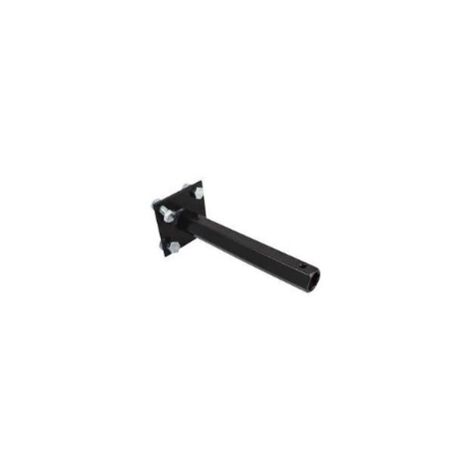 Paire d'axes exagonals pour roues pneumatiques. Diam. 23 mm Long. 110 mm