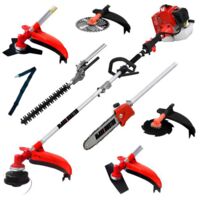 Débroussailleuse Multifonction 7 en 1 Professionnelle 65cc 4,9cv PowerGround PRO SERIES