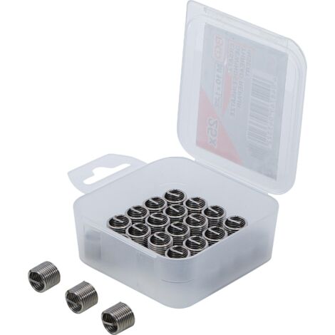 BGS Ersatz-Gewindeeinsätze M10 x 1,25 mm 25tlg. - 9428-1