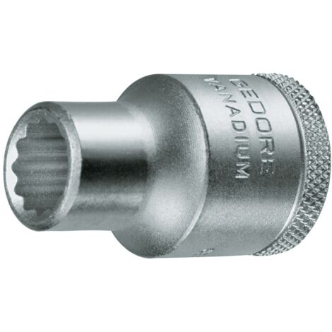 Gedore Steckschlüsseleinsatz D 19 1/2″ 12-kant SW 29 mm - 6135330