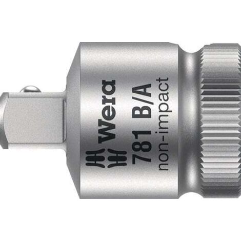 WERA 05042672001 Reduzierstück 781 B 3/8 '' Antriebsvierkant 3/8 '' Abtriebsvier