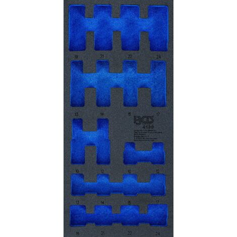 BGS Werkstattwageneinlage 1/3 leer für Art. 4130 - 4130-1 (1/2)