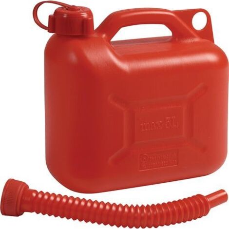 NOW Transportkraftstoffkanister 5 l rot HD-PE L265xB135xH270mm