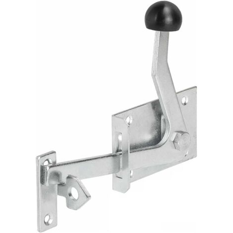 VORMANN Gartentorfalle Typ 1 H100xB80xS2mm blau verz.re./links,m.Klinkhaken - 000085000Z (1/5)