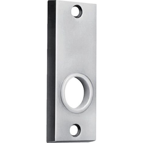 AMF Drücker-Rosette 498 LM. F1/naturf. ktg. Bohrung f. DR - 15859