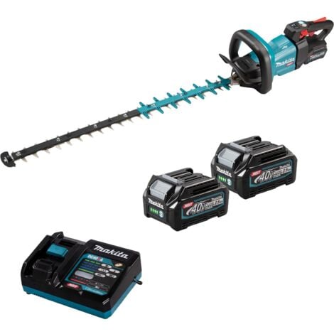Makita UH005GD201 AkkuHeckenschere 75 cm 40V max. / 2x 2,5 Ah Akku