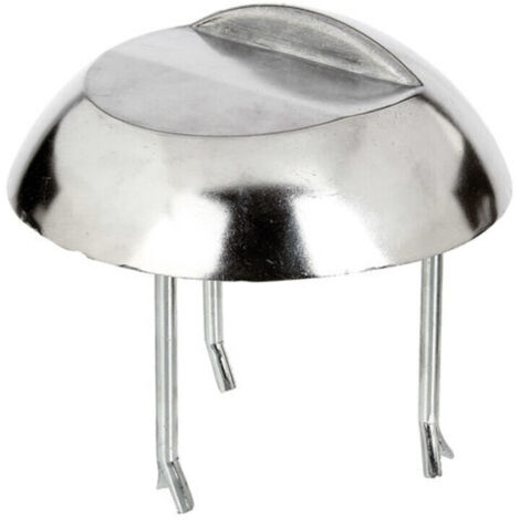 GAH Alberts Auflaufstütze Alu-Guss anschr.Betonanker 65mm - 410476 (1/3)
