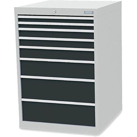 Bedrunka+Hirth Schubladenschrank Tiefe 736 mm R 24-24 8x Schublade BxTxH 705x736x 1.019 mm - 700/4112V10Z (1/5)