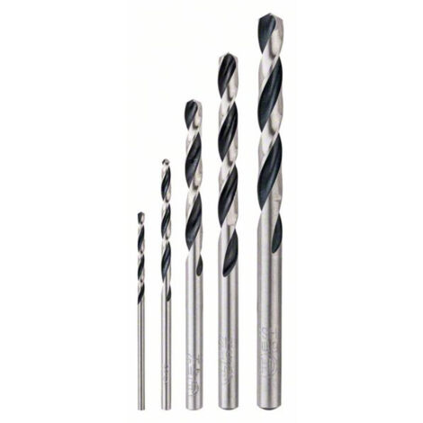 Bosch 5tlg. HSS-Spiralbohrer PointTeQ, 2,3,4,5,6 mm, Set - 2608577345