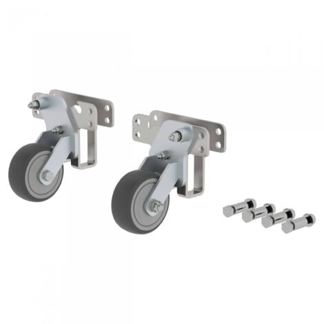 Günzburger Steigtechnik Nachrüstsatz 2x "roll-bar" für nivello-Traverse Standard-Traverse GFK-Traverse - 019634 (1/5)