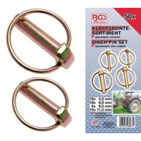 BGS Klappsplinte-Sortiment 50tlg. - 8087 (1/7)