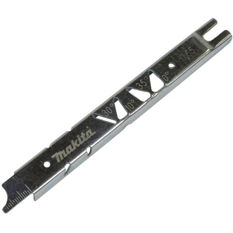 Makita Messlehre Feillehre für Sägekette Winkel 0°, 10°, 30°, 35° D-67474 (1/4)
