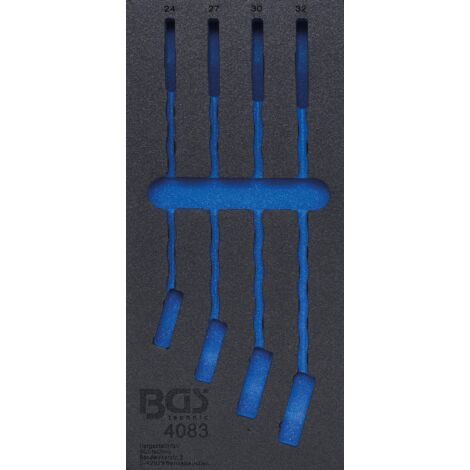 BGS Werkstattwageneinlage 1/3 leer für Art. 4083 - 4083-1