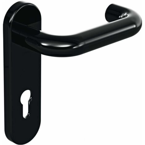 HEWI Kurzschildgarnitur 111R01.110 90 Ku.90 PZ rd Drückergrt - 111R01.110 90 (1/5)