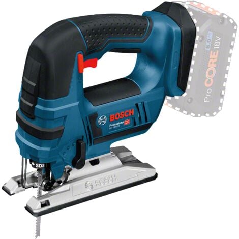 Bosch Akku-Stichsäge GST 18V-LI B Solo inkl. Zubehör-Set inkl. Stichsägeblatt-Box Holz/Metall in L-Boxx