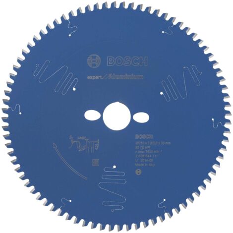 Bosch Kreissägeblatt Expert for Aluminium für Kapp- und Gehrungssägen 250 x 30 x 2,8 mm 80 - 2608644111