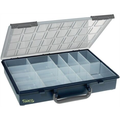 raaco Sortimentskasten B 338 x T 261 x H 57 mm 17 Fächer - 136228