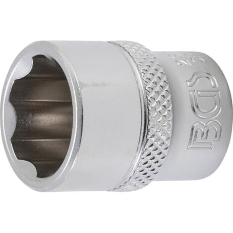 BGS Steckschlüssel-Einsatz Super Lock Antrieb Innenvierkant 10 mm (3/8") SW 15 mm - 2375 (1/4)