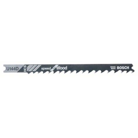 Bosch 3x Stichsägeblatt U 144 D Speed for Wood - 2608630568