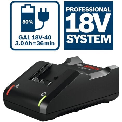 Bosch Schnellladegerät GAL 18V-40 Professional - 1600A019RJ