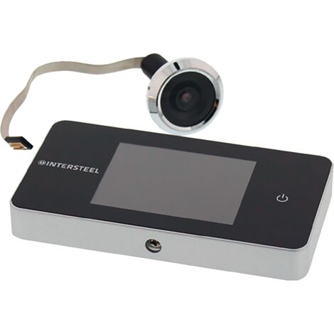 INTERSTEEL Digitaler Türspion Basic Ku.silber 100Grad 38 mm/110mm - 99405504