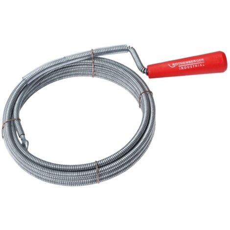ROTHENBERGER Industrial Reinigungsspirale mit Kralle 6 mm x 3 m - 1500000139
