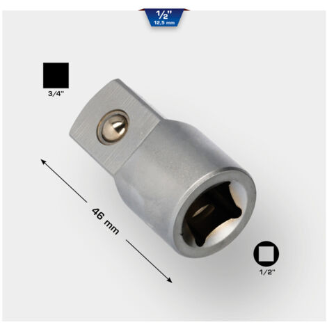 BRILLIANT TOOLS 1/2" Adapter auf 3/4" - BT022906 (1/5)