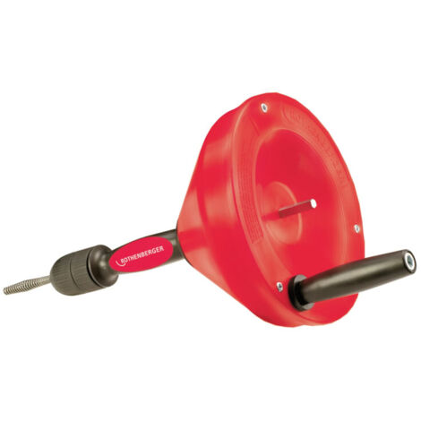 ROTHENBERGER ROSPI 6 H+E Plus Hand- und Elektro-Rohrreinigungsgerät, 4,5m - 72090