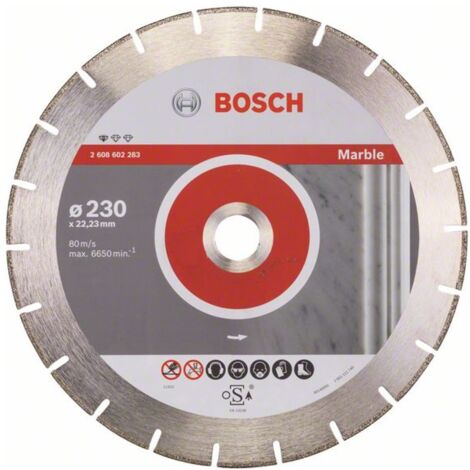Bosch Diamanttrennscheibe Standard for Marble 230x22,23x2,8x3 mm 2608602283