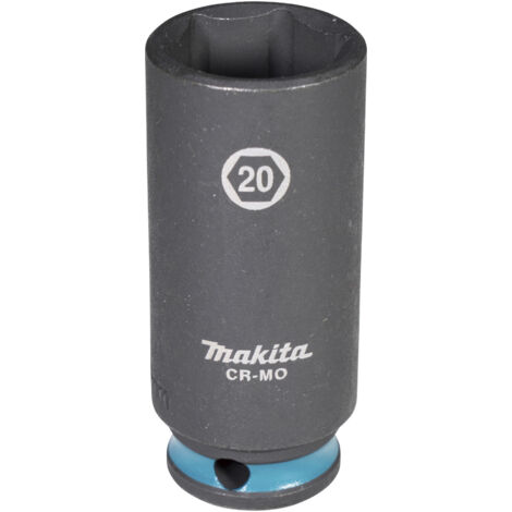 Makita E-16374 Steckschlüssel 3/8&quot SW20 Impact Black lang